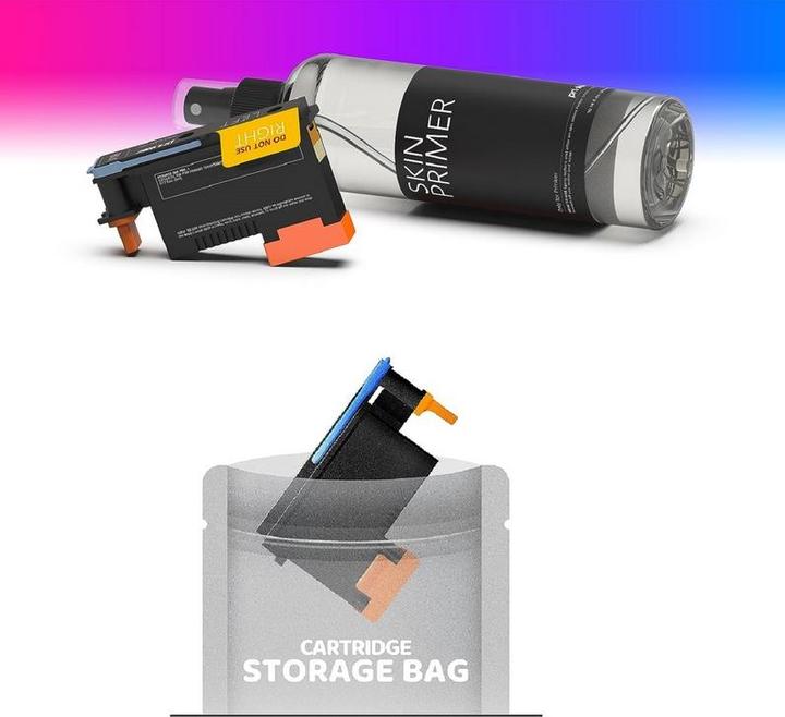 Actual product image Prinker S Black ink