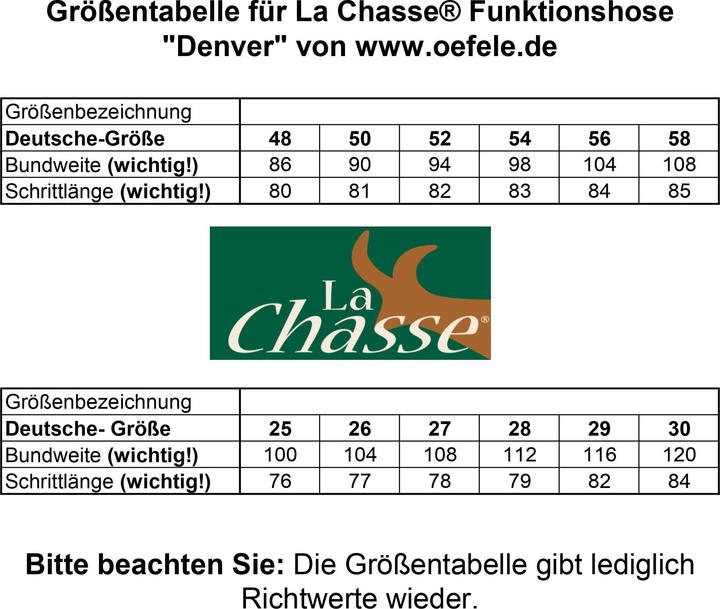 Produktbild La Chasse Stretch-Funktionshose "Denver" Jagdhose Herren oliv/braun Jägerhose Stretchhose für die J (52)
