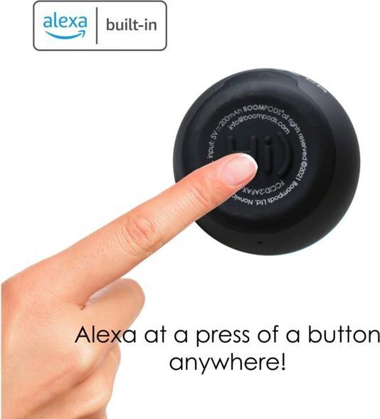 Produktbild Boompods Zero Talk Bluetooth® Speaker Amazon Alexa direkt integriert, Freisprecheinrichtung, stossfest, w... (5 h, Akkubetrieb)