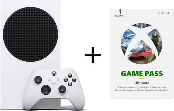 Immagine prodotto Microsoft Xbox Series S + Game Pass Ultimate 1 mese