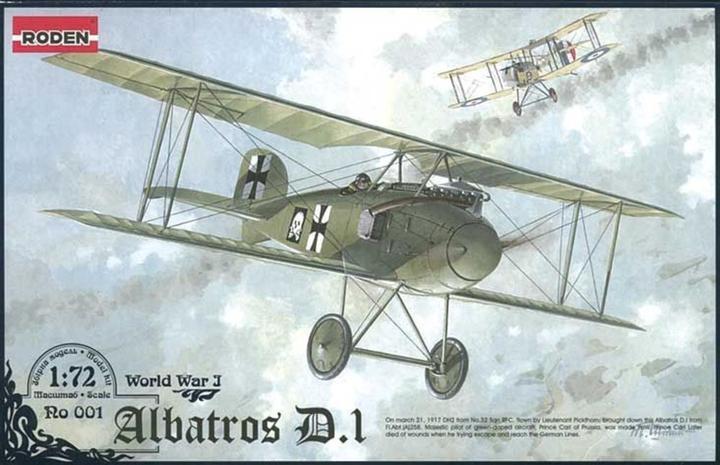 Actual product image Roden Albatross D.I World War 1