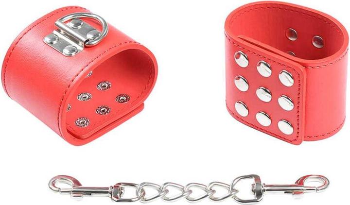 Actual product image Ohmama Fetish Wrist Restraint Snap Lock