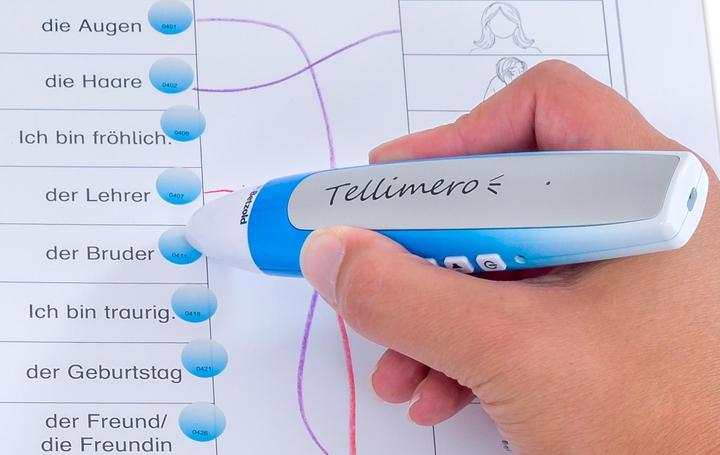 Productafbeelding Tellimero de sprekende pen (Duits, Frans, Engels)