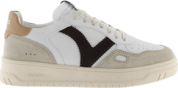 Victoria sneaker in leder- und wildledereffekt seoul