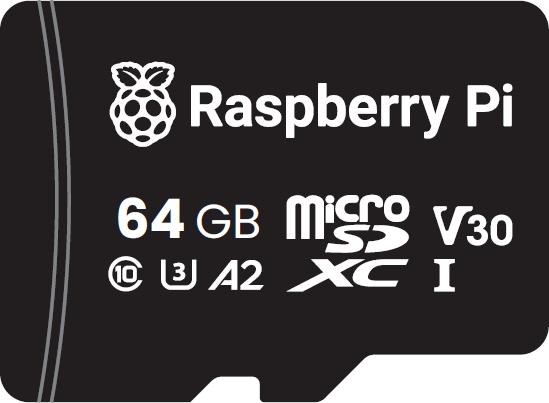 Produktbild Raspberry Pi Micro SD(HC) Card (64 GB, microSDXC, U3, UHS-III)