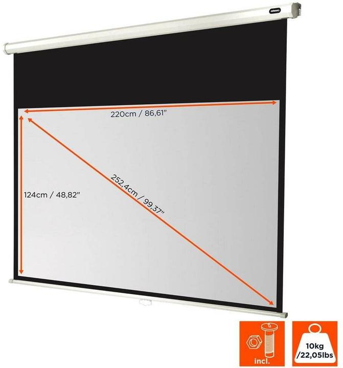 Produktbild Celexon Rollo Economy, Leinwand, 16:9 (99.61", 16:9)