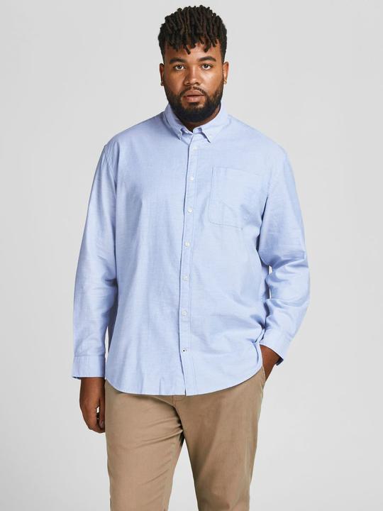 Actual product image Jack & Jones Oxford Plus Size Shirt (7XL)