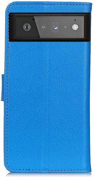 Actual product image MU Classic Litchi Leather Bookcover Series (Google Pixel 6)