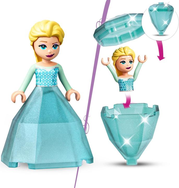 Actual product image LEGO Elsa's castle courtyard (43199, LEGO Disney)