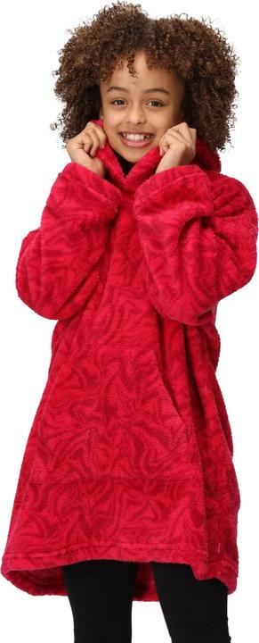 Actual product image Regatta Childrens/Kids Cosy Zebra Print Poncho (140, 146, 152, 158)
