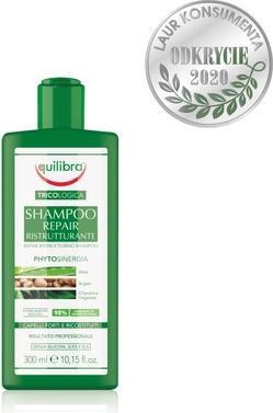 Actual product image Equilibra Restructuring Shampoo Repair Shampoo Restructures 300Ml (300 ml, Liquid shampoo)