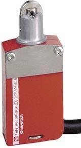 Actual product image TE Sensors Safety limit switch w/5m roller plunger