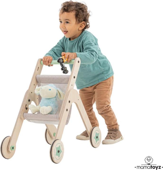 Image du produit MamaToyz Poussette trio pour les premiers pas