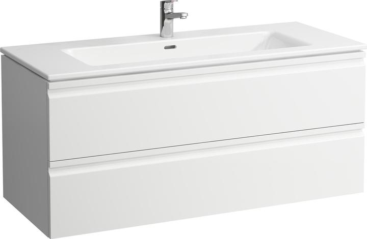 Actual product image Laufen Pro S Set 1200, washbasin, 1 tap hole, overflow, incl. vanity unit, 2 drawers, 1200x500mm, H8
