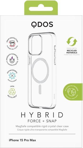 Image du produit QDOS Hybrid Force + Snap (Apple iPhone 15 Pro Max)