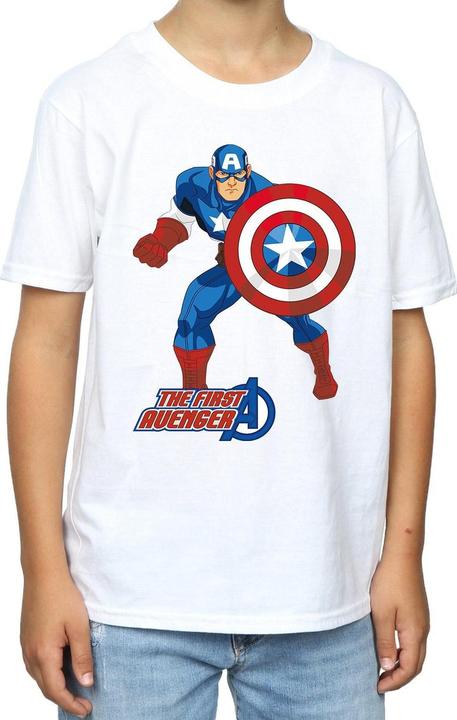 Produktbild Captain America The First Avenger TShirt Jungen (140, 146)