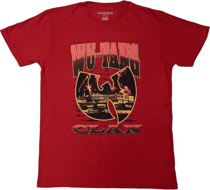 Wu Tang Clan Erwachsene Ziegelmauer TShirt