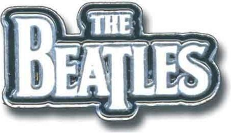 The Beatles DropTLogo Abzeichen Metall