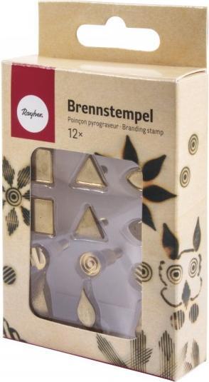 Produktbild Rayher Brennstempel für Brandmal-Kolben 12er Set