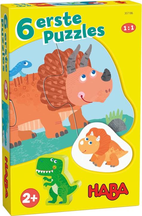 Produktbild Haba 6 erste Puzzles Dinos (18 Teile)