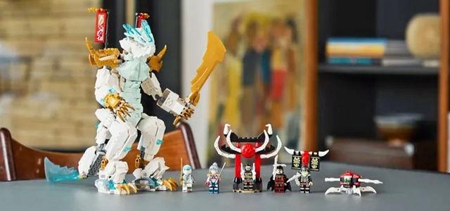Produktbild LEGO Zanes Eisdrache (71786, LEGO Ninjago)
