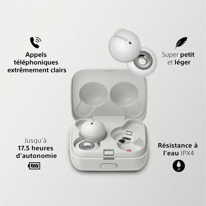 Image du produit Sony LinkBuds (ANC, 5.50 h, Sans fil)