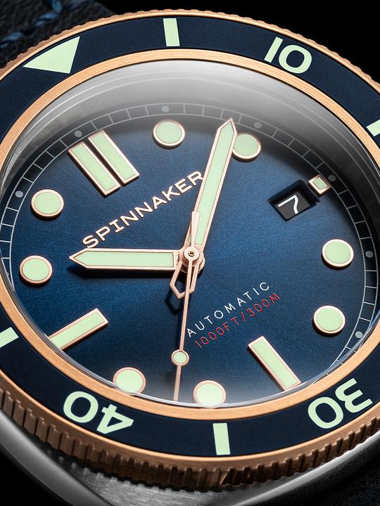 Actual product image Spinnaker SP-5088-05 Hull Diver Automatic 42mm 30ATM (Diving watch, 42 mm)