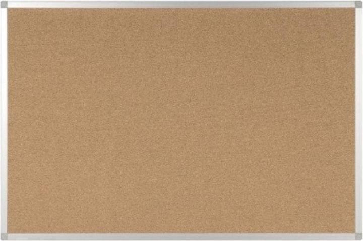 Actual product image Bi-Office Cork board AYDA, aluminium frame, 900 x 600 mm (Bulletin board, 90 x 60 cm)