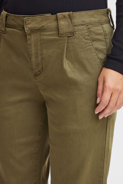Actual product image Pulz Jeans PZROSITA HW Chino Pants Straight - 50207554 (Frequency band 38 (2600 MHz))