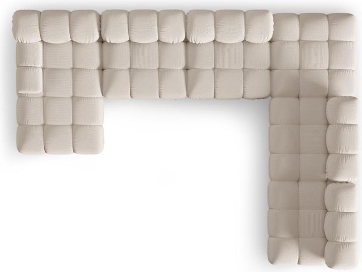 Actual product image Micadoni Modular Panoramic Right Corner Sofa, "Bellis", 7 Seats, 376x282x70Made in Europe (Sofa landscape)