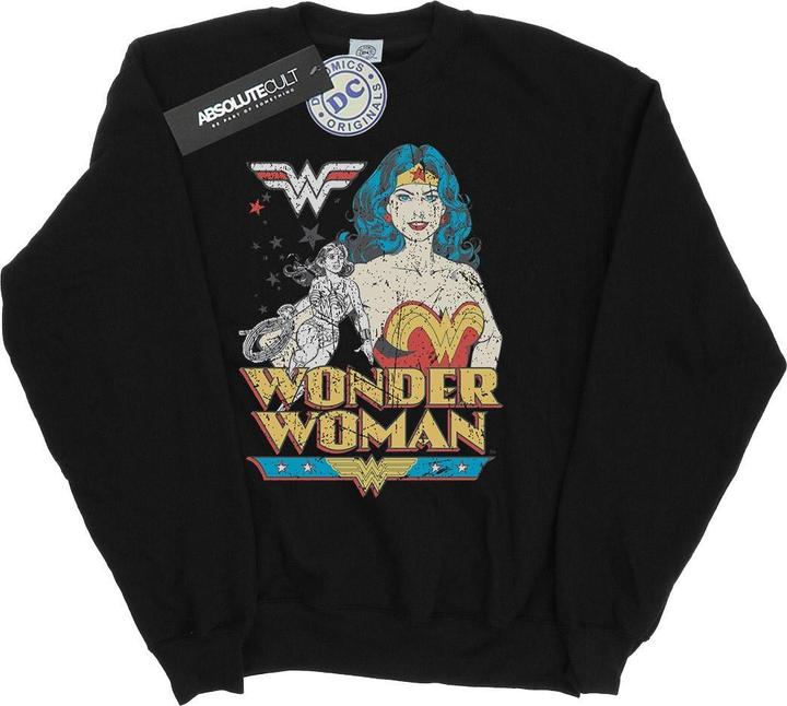 Wonder Woman Posing Sweatshirt (XXL)