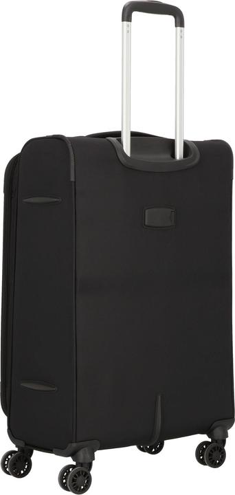 Actual product image D&N Travel Line 9504 4-wheel trolley M 67 cm with expansion fold (67 l, M (50 - 90l))