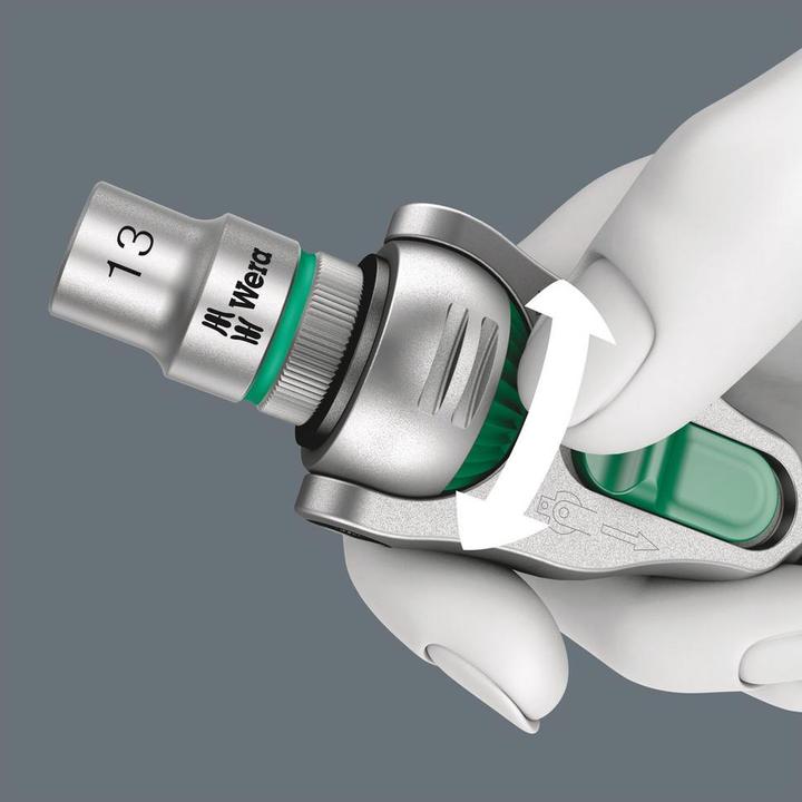 Produktbild Wera 8100 SA 6 Zyklop Speed-Knarrensatz (13 mm, 11 mm, 12 mm, 10  mm)