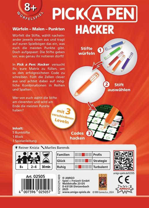 Produktbild Amigo Pick a Pen Hacker, d (Deutsch)