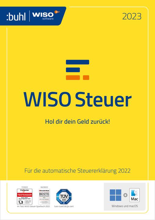 Produktbild Buhl Data Service WISO Steuer 2023 (3 User, unbegrenzt)