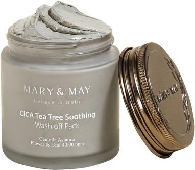 Produktbild Mary&May CICA TeaTree Soothing Wash off Pack 4.4 Fl Oz / 125g - Centella Asiatica Extract, Tea Tree, Pore Car
