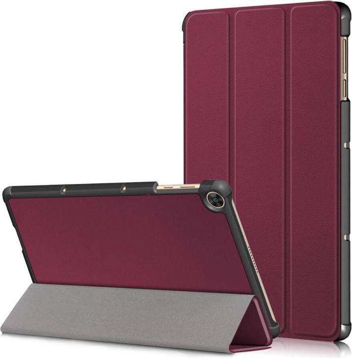 Actual product image Cover-Discount Huawei MatePad T10/T10s - Tri-fold Smart Case wine red (MatePad T10, MatePad T10s)