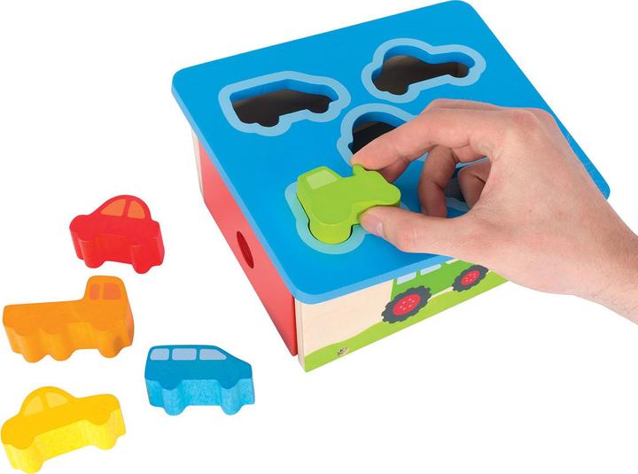 Image du produit Goki Boîte à formes Véhicules