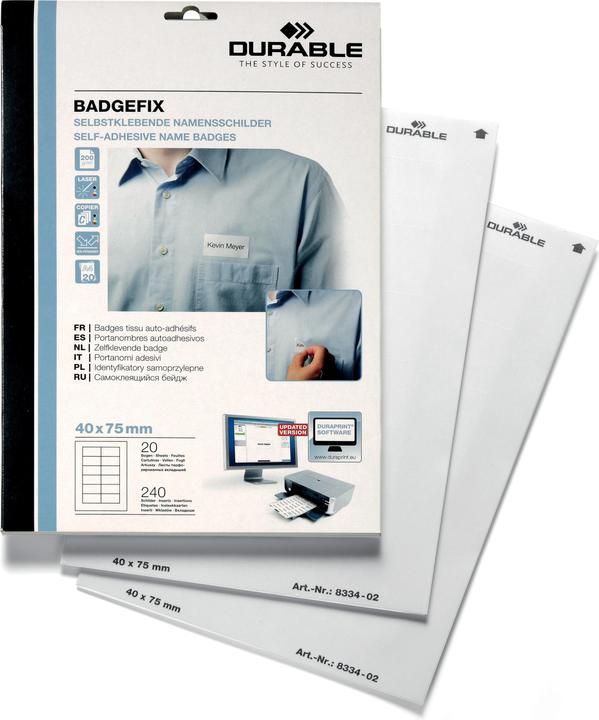 Produktbild Durable Namensschilder