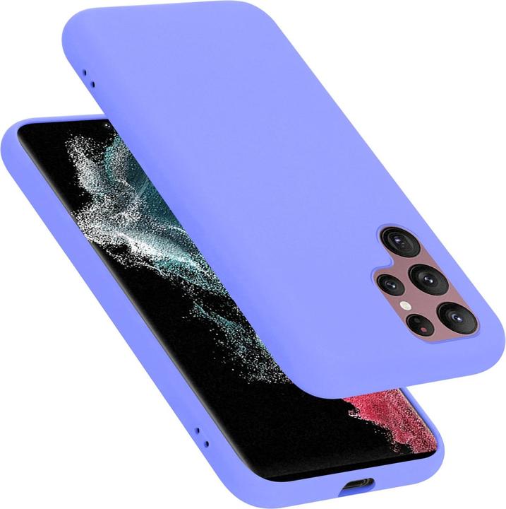 Image du produit Cadorabo TPU Liquid Silicone Case Housse (Samsung Galaxy S22 Ultra)