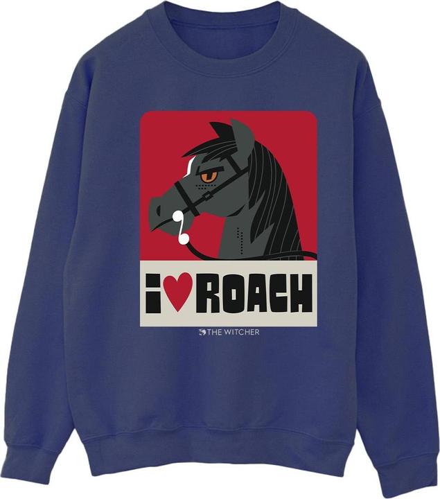 Immagine prodotto Netflix The Witcher I Heart Roach Felpa Donna (M)