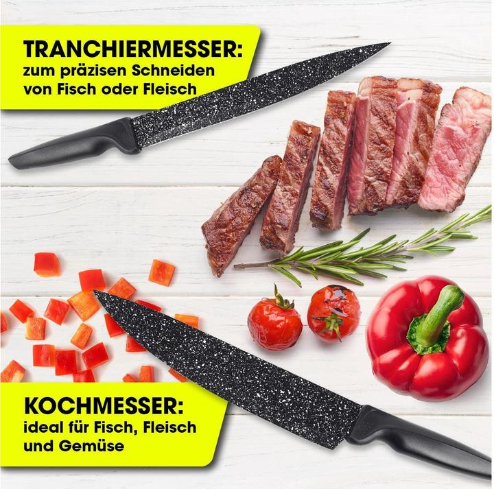 Immagine prodotto Gourmetmaxx Set di coltelli con pelapatate 6 pezzi