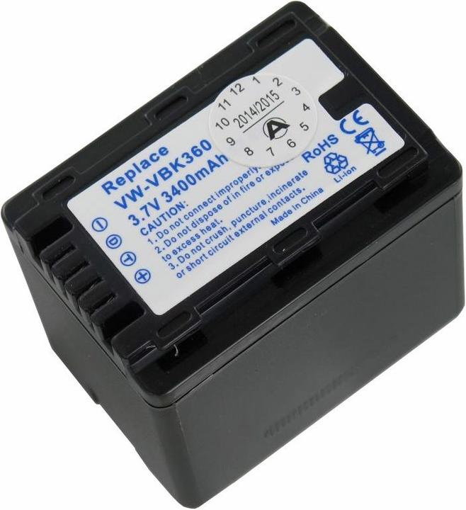 Produktbild Panasonic Akku VW-VBK360, VW-VBK180 (Kamera Akku)
