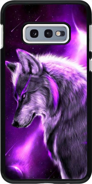 Produktbild PhoneLook Hülle Purple Sky Wolf (Samsung Galaxy S10e)