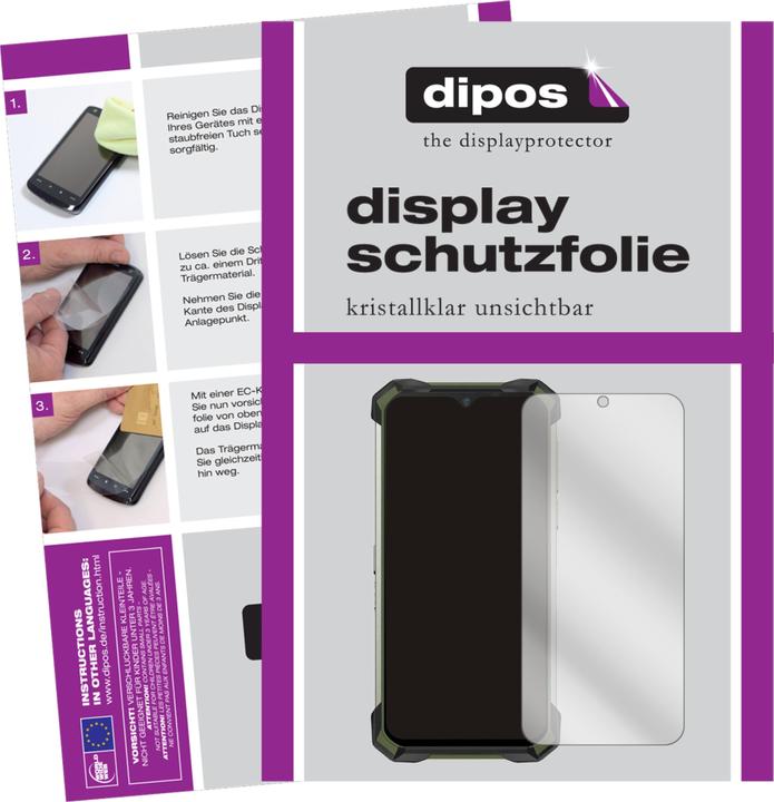 Produktbild Dipos Displayschutzfolie Crystalclear (5 Stück, Doogee S88 Plus)