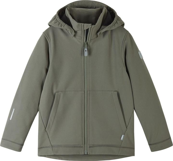 Produktbild Reima tec Kinder Softshelljacke Koivula Greyish (140)