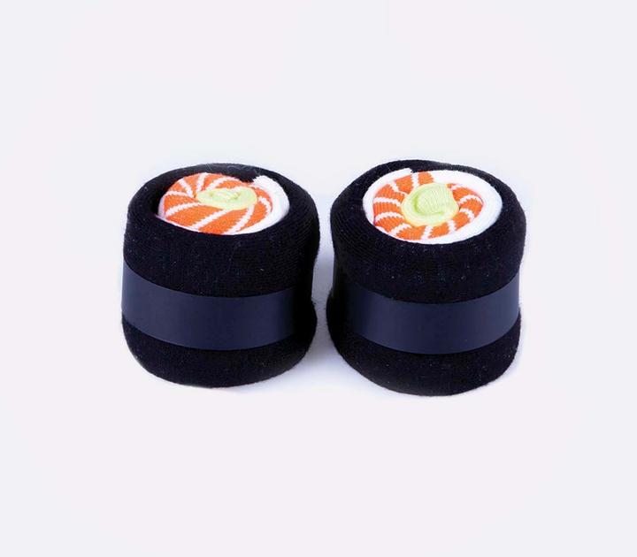 Actual product image Eat My Socks Salmon Maki Sushi (Single pack, One size)