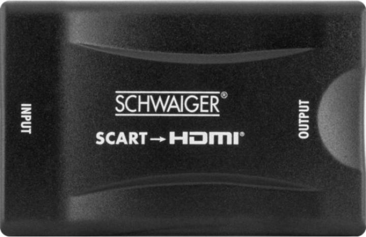 Actual product image Schwaiger Scart to HDMI (Analog -> Digital)