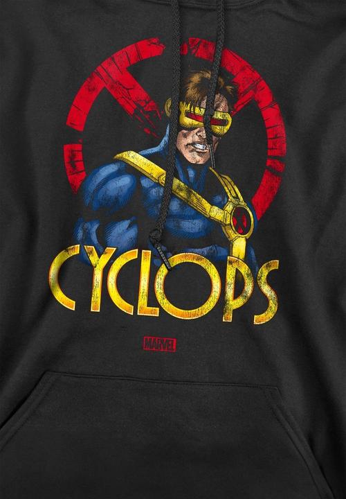 Immagine prodotto X-Men Felpa con Cappuccio Ciclope Logo Uomo (M)