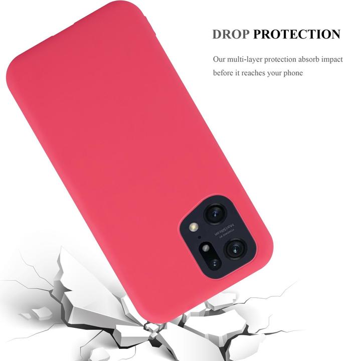 Actual product image Cadorabo TPU Candy Case for Oppo FIND X5 PRO (Oppo Find X5 Pro)